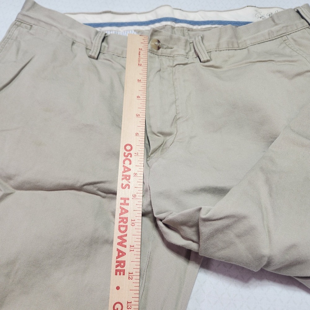 Polo Ralph Lauren Khaki Pants Men 36x32 Classic Fit Beige Chinos Casual Preppy - Picture 10 of 14